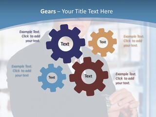 Di Cu Ion Writing Group PowerPoint Template