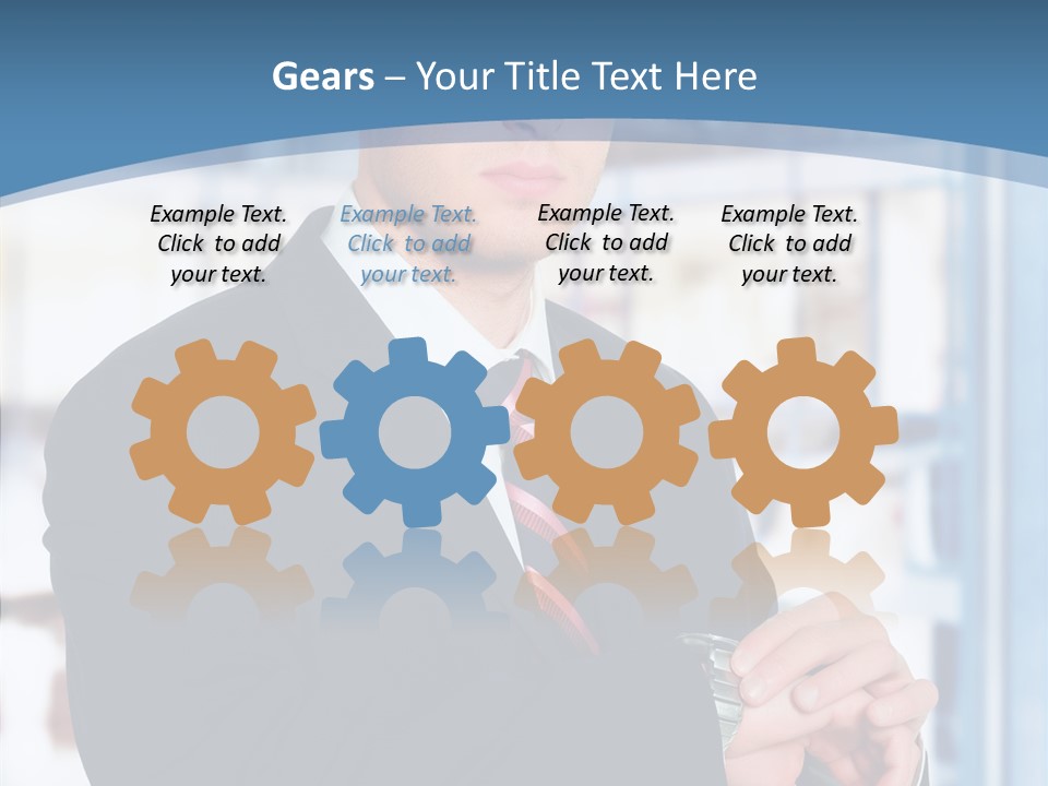 Di Cu Ion Writing Group PowerPoint Template