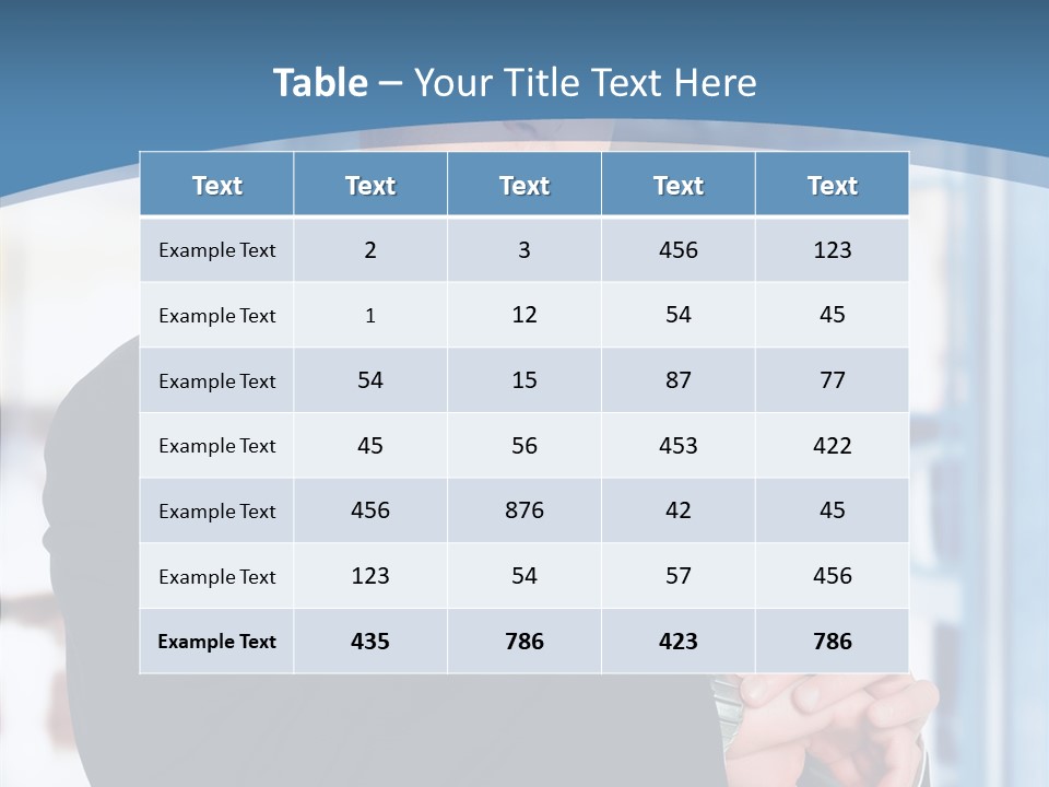 Di Cu Ion Writing Group PowerPoint Template