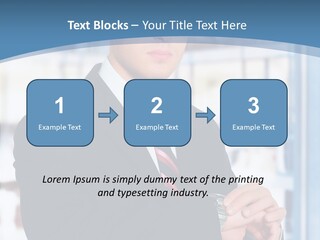 Di Cu Ion Writing Group PowerPoint Template