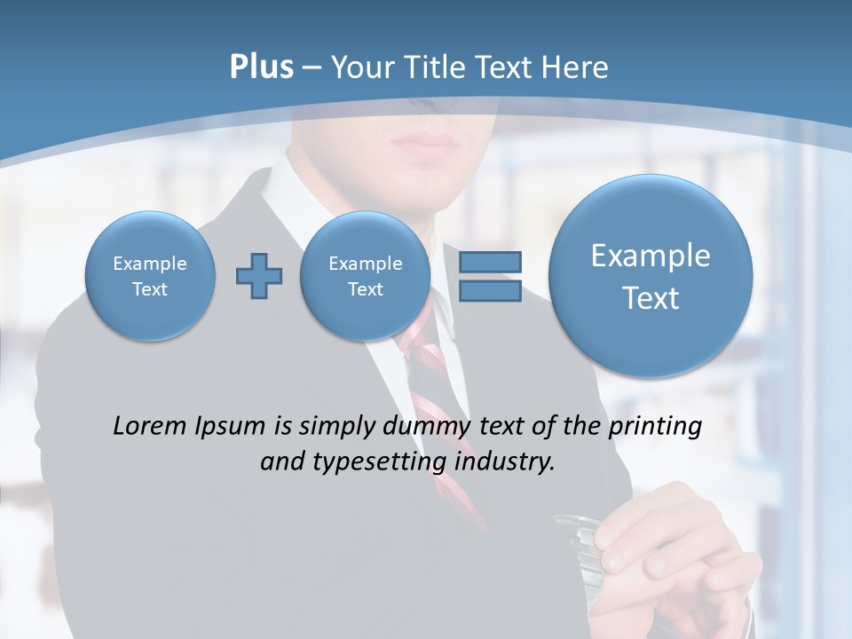 Di Cu Ion Writing Group PowerPoint Template