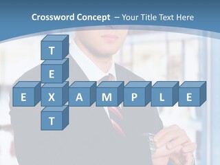 Di Cu Ion Writing Group PowerPoint Template