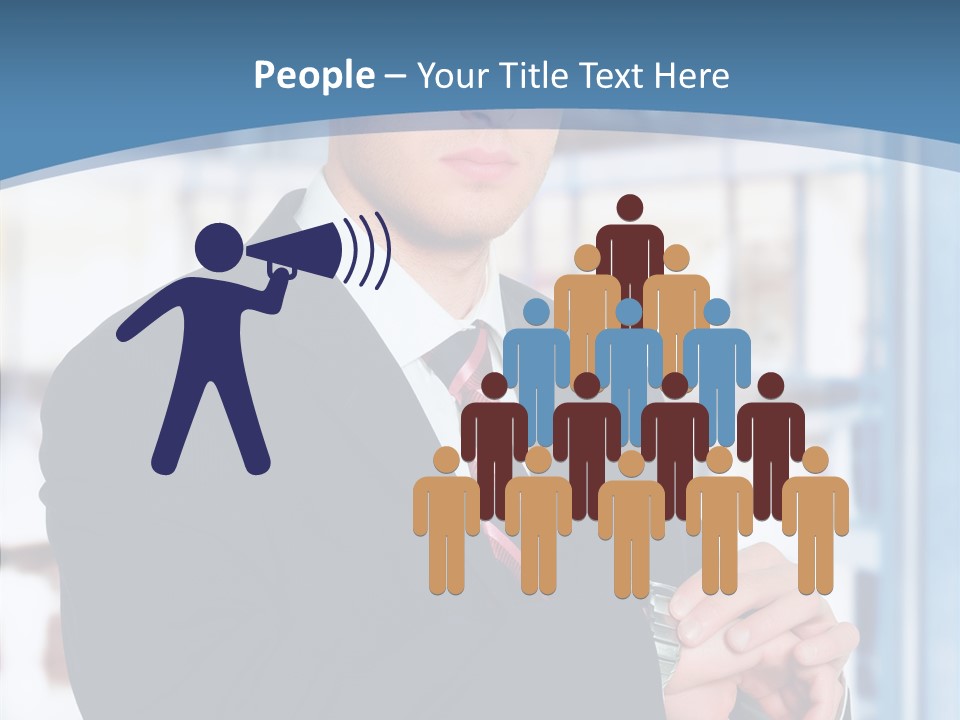 Di Cu Ion Writing Group PowerPoint Template