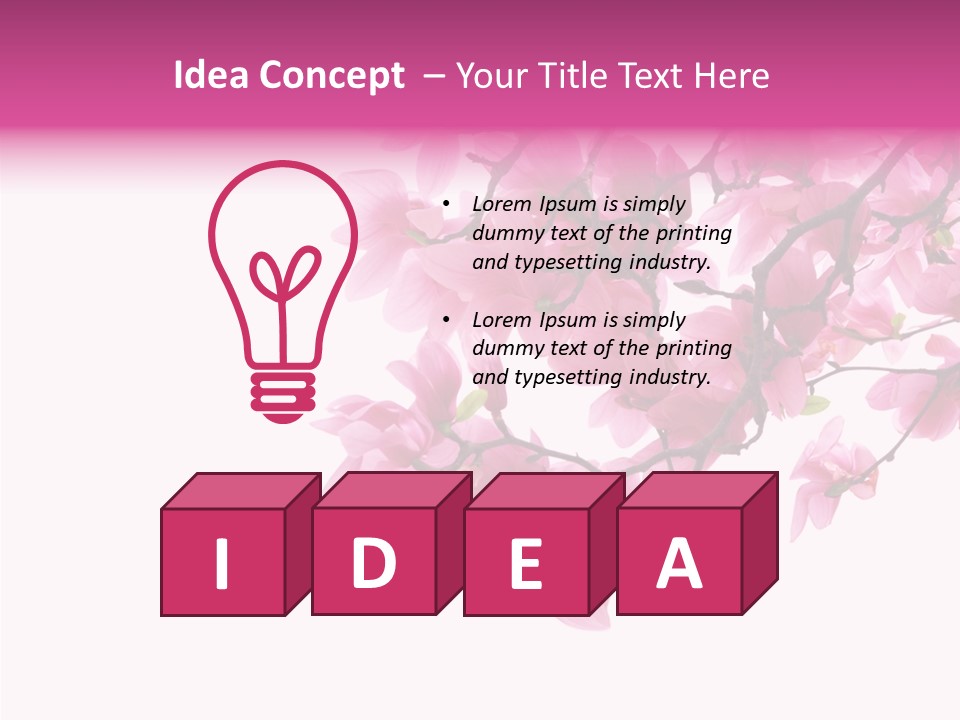 Image Beautiful Nature PowerPoint Template