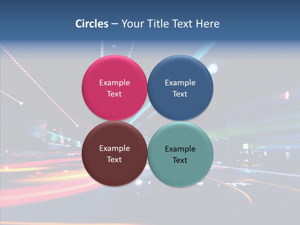 Zoom Scene Artistic PowerPoint Template