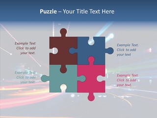 Zoom Scene Artistic PowerPoint Template