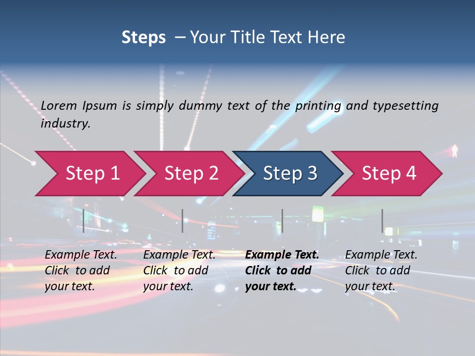 Zoom Scene Artistic PowerPoint Template
