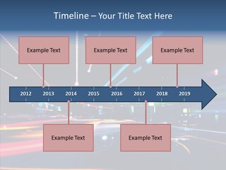 Zoom Scene Artistic PowerPoint Template