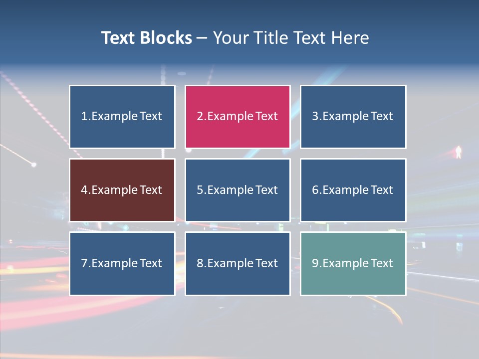 Zoom Scene Artistic PowerPoint Template