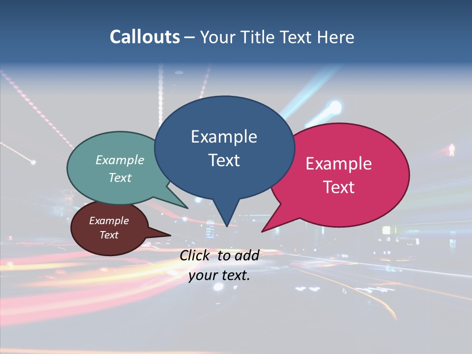 Zoom Scene Artistic PowerPoint Template