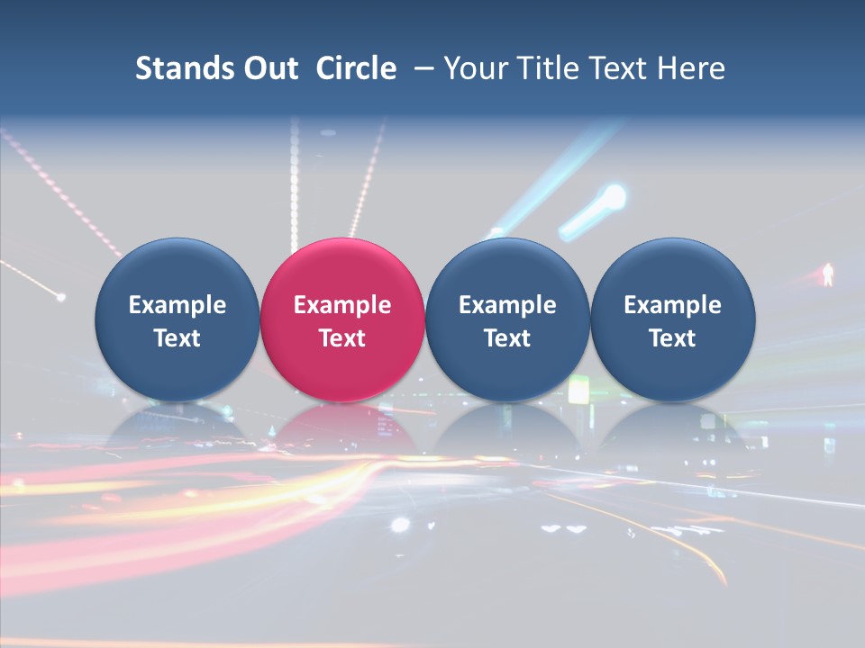 Zoom Scene Artistic PowerPoint Template