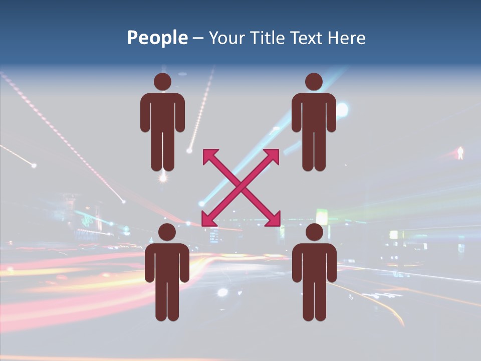 Zoom Scene Artistic PowerPoint Template