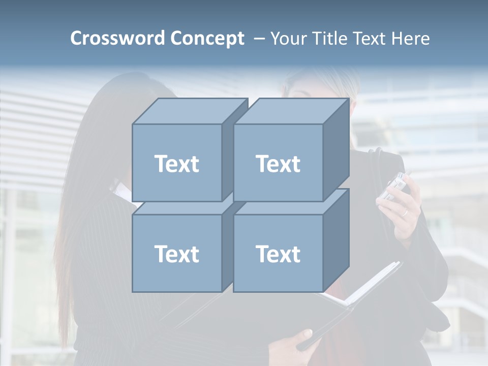 Group Binder Folder PowerPoint Template