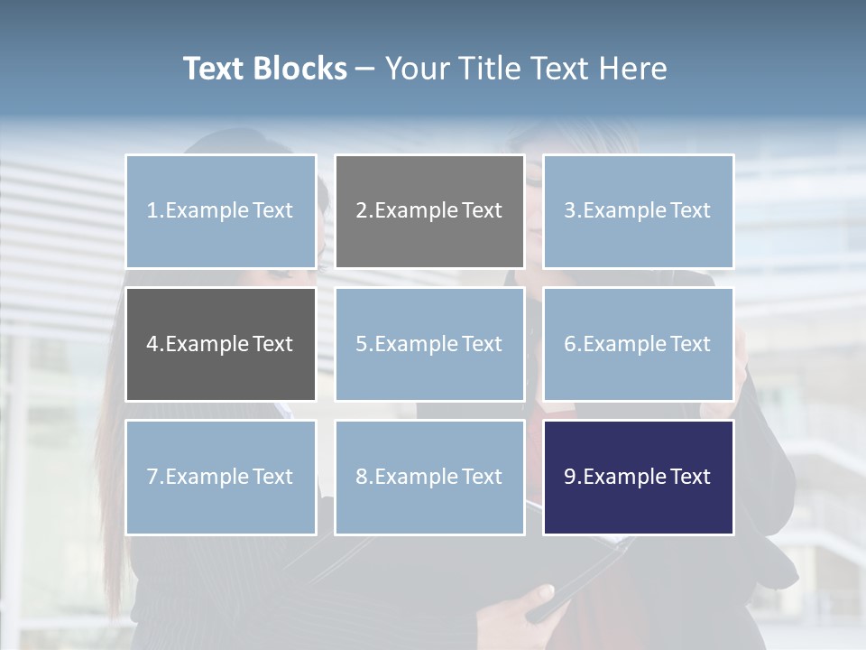 Group Binder Folder PowerPoint Template