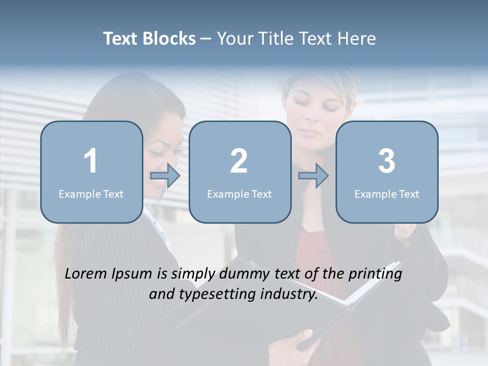 Group Binder Folder PowerPoint Template