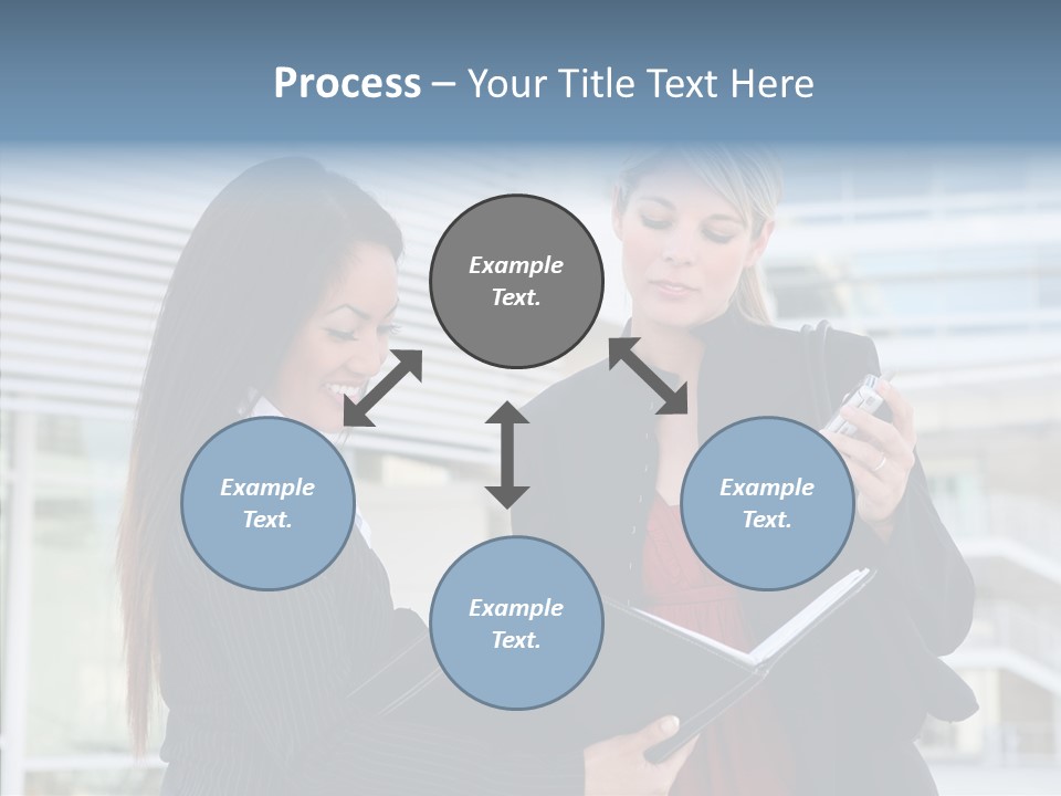 Group Binder Folder PowerPoint Template