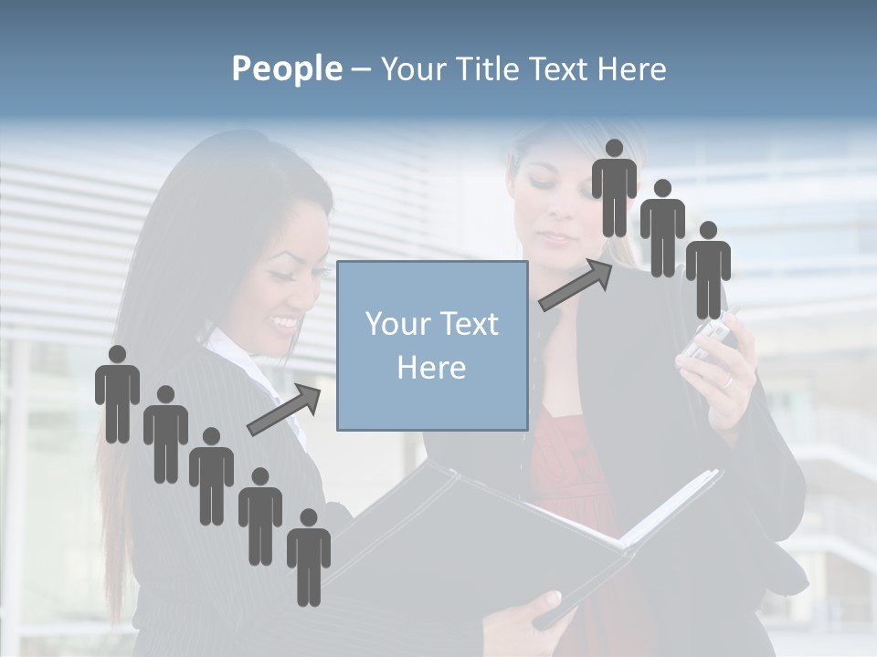 Group Binder Folder PowerPoint Template