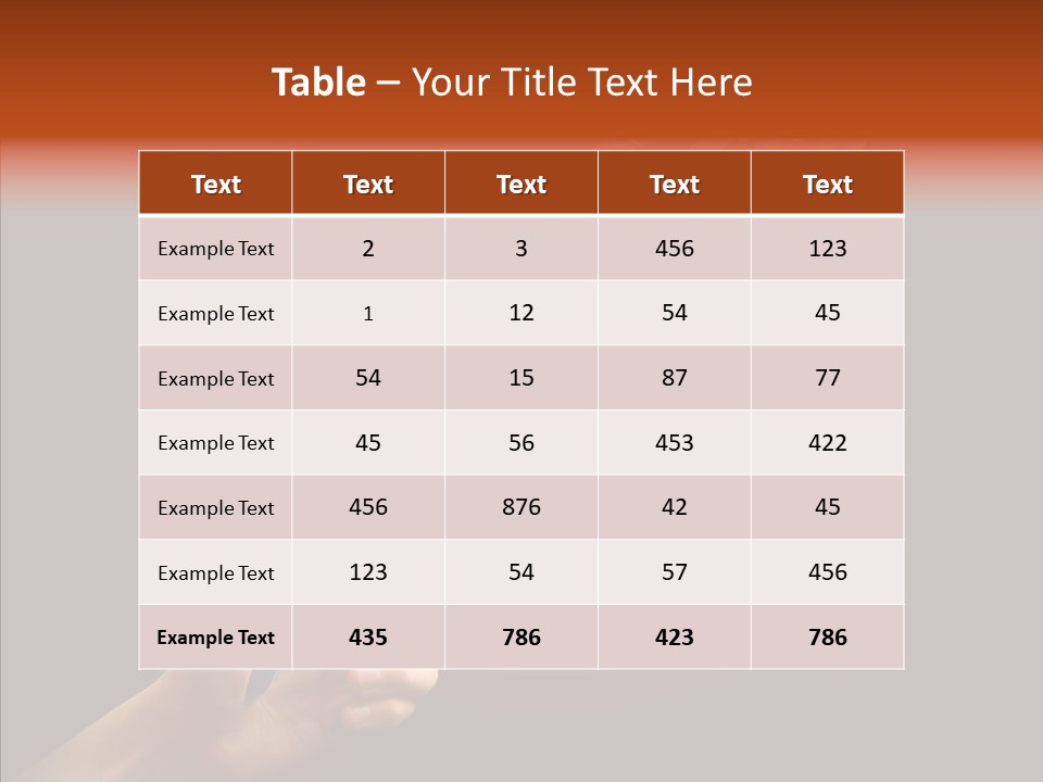 Symbol Amp Conceptual PowerPoint Template