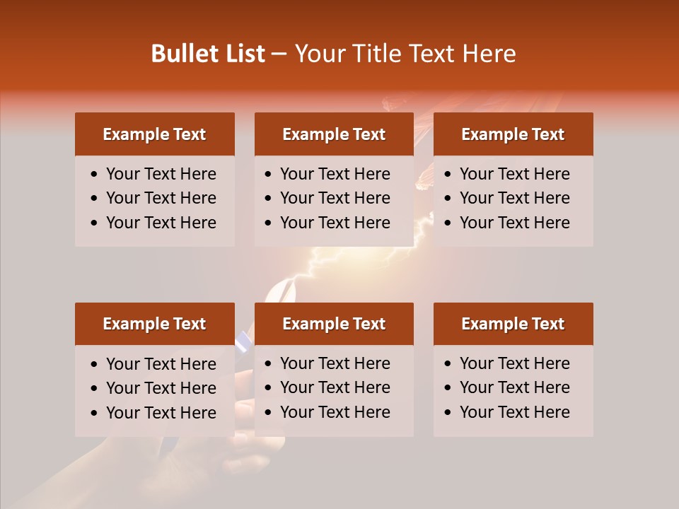 Symbol Amp Conceptual PowerPoint Template