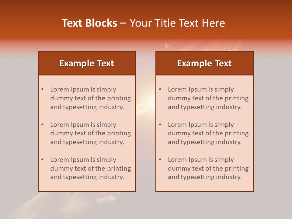Symbol Amp Conceptual PowerPoint Template