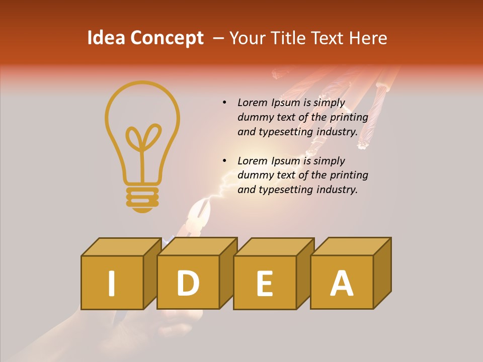 Symbol Amp Conceptual PowerPoint Template