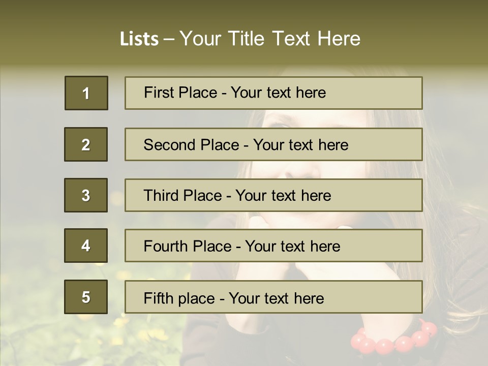 Rest Human Relax PowerPoint Template