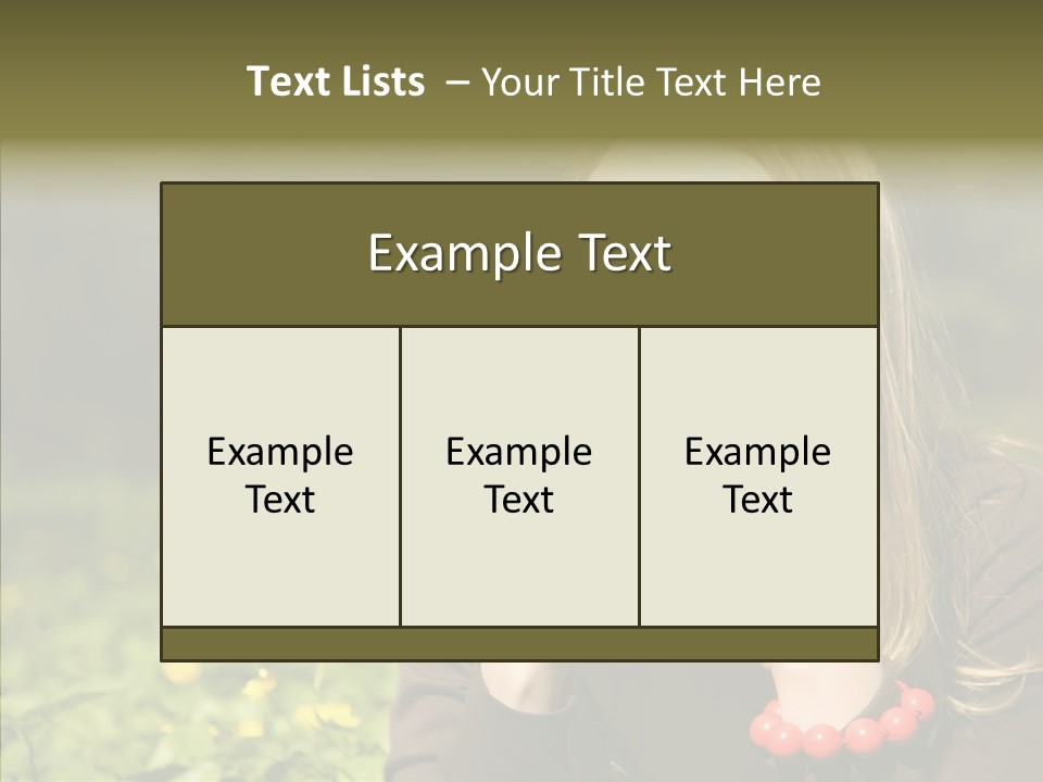 Rest Human Relax PowerPoint Template