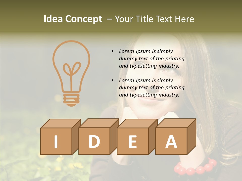 Rest Human Relax PowerPoint Template