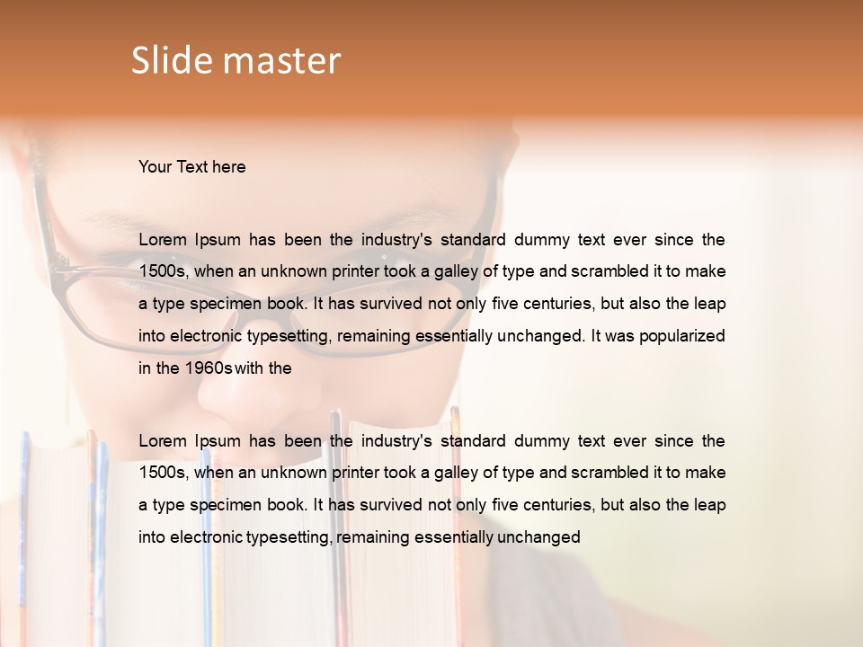 Beautiful Casual Library PowerPoint Template