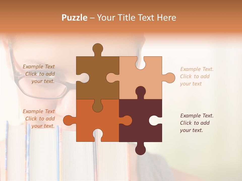 Beautiful Casual Library PowerPoint Template
