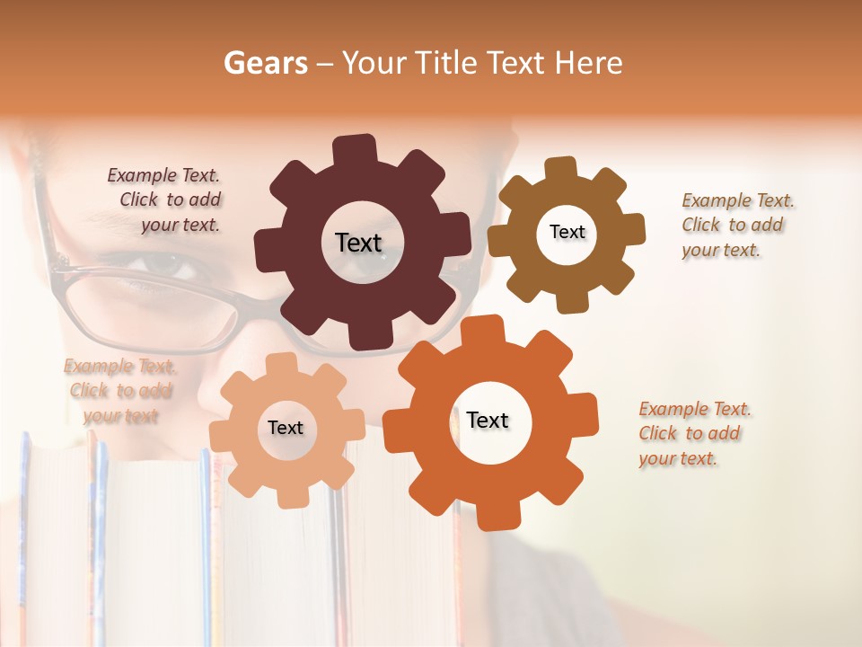 Beautiful Casual Library PowerPoint Template