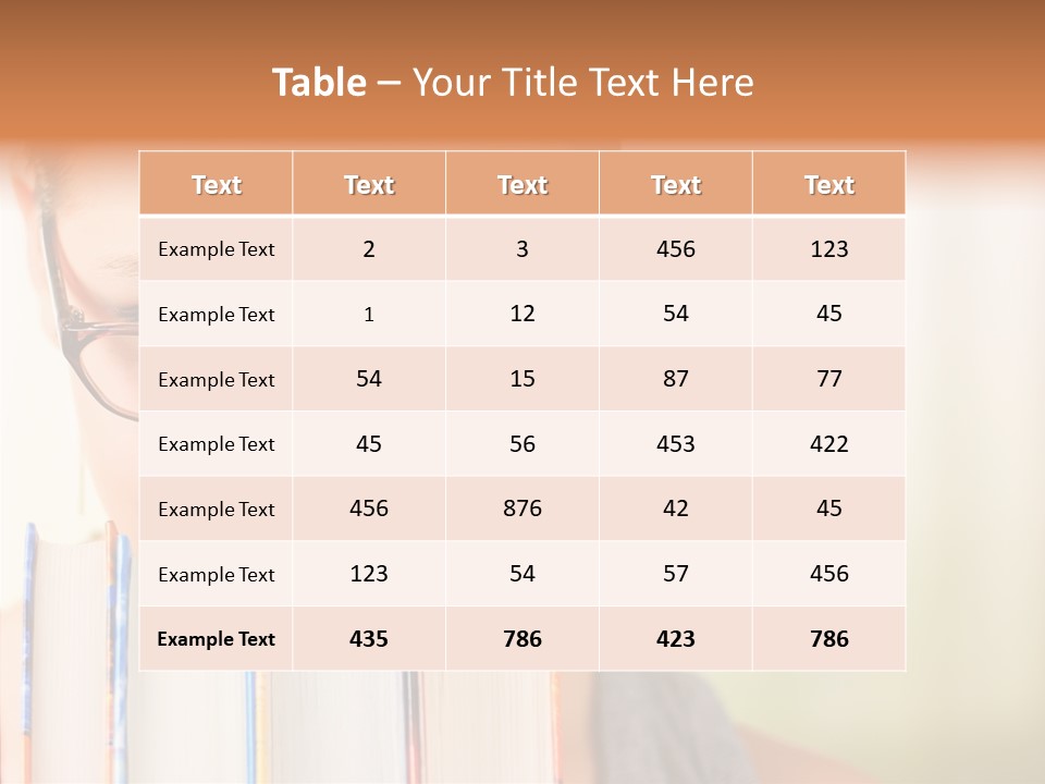 Beautiful Casual Library PowerPoint Template