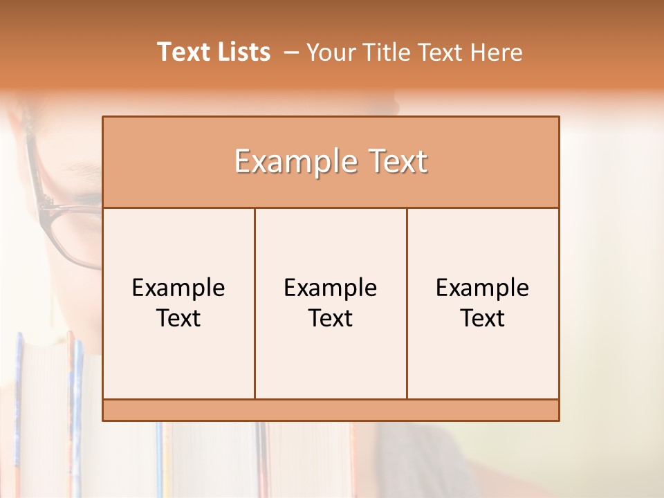Beautiful Casual Library PowerPoint Template