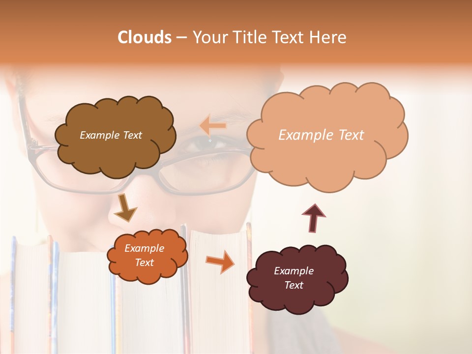 Beautiful Casual Library PowerPoint Template
