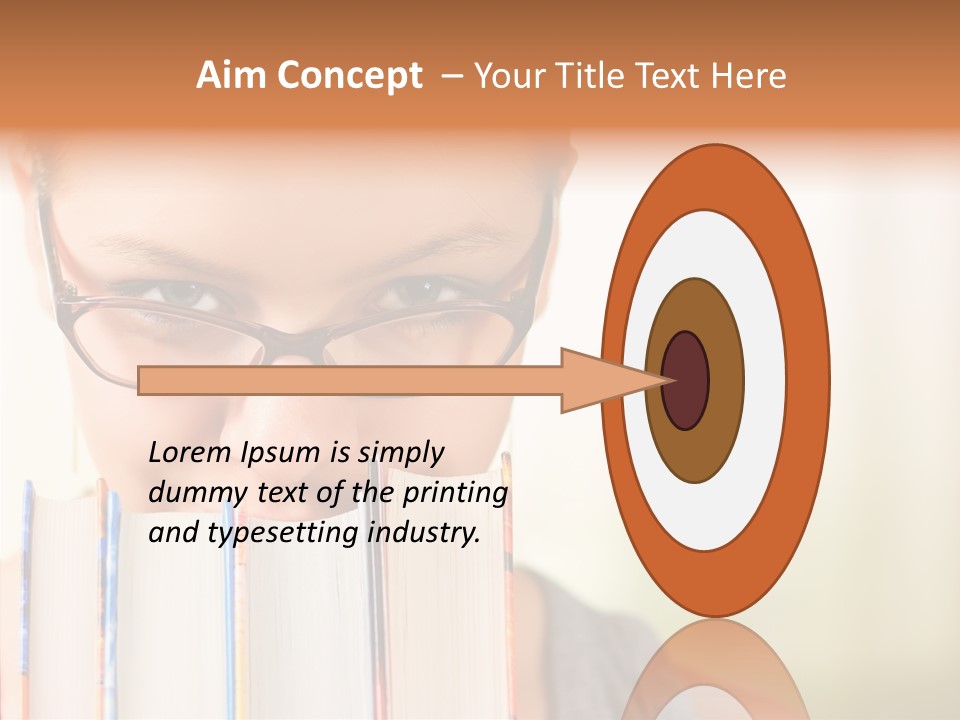 Beautiful Casual Library PowerPoint Template