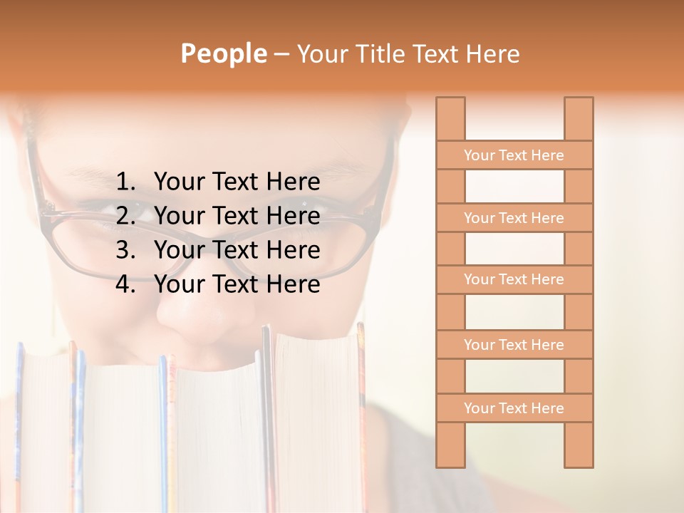 Beautiful Casual Library PowerPoint Template