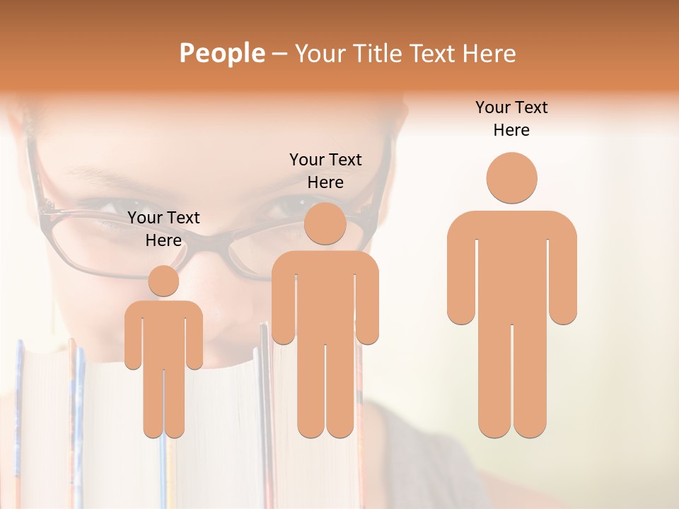 Beautiful Casual Library PowerPoint Template