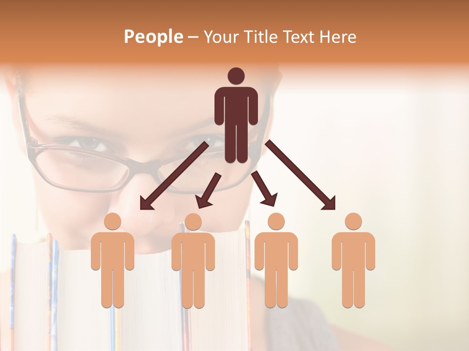 Beautiful Casual Library PowerPoint Template