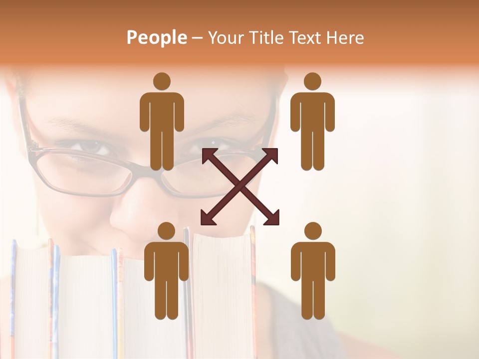 Beautiful Casual Library PowerPoint Template