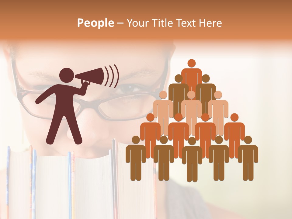 Beautiful Casual Library PowerPoint Template