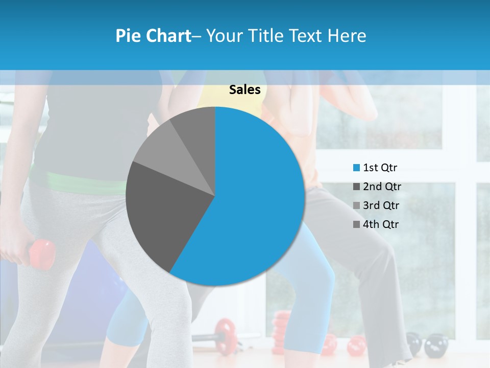 Women Fitness Aerobics PowerPoint Template