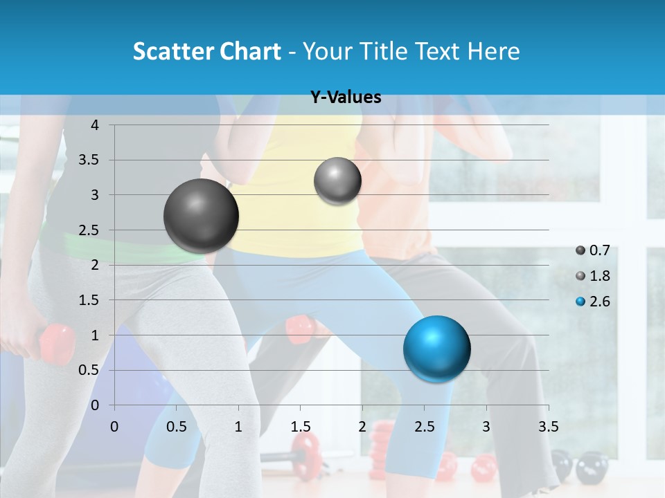Women Fitness Aerobics PowerPoint Template