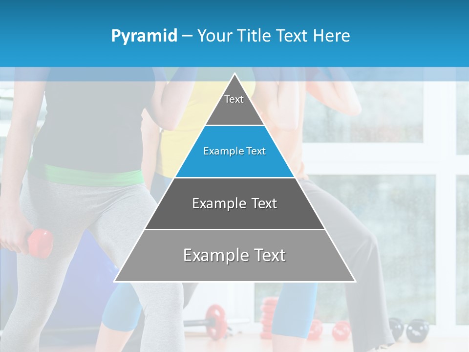 Women Fitness Aerobics PowerPoint Template