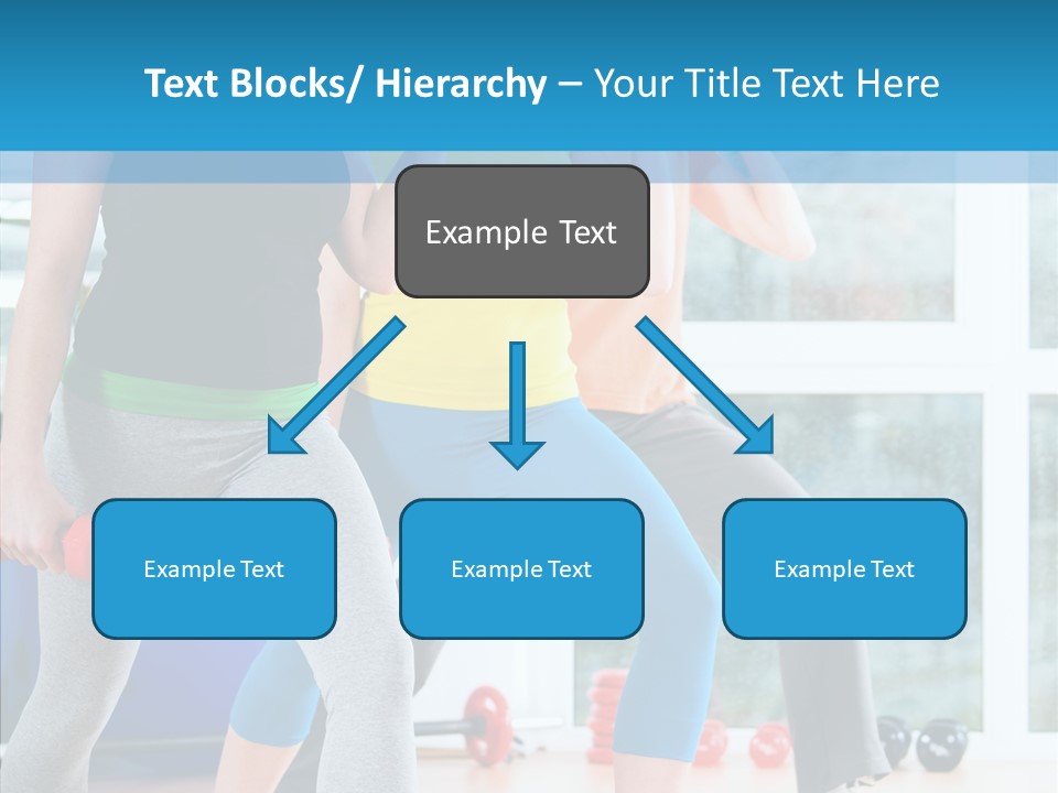 Women Fitness Aerobics PowerPoint Template