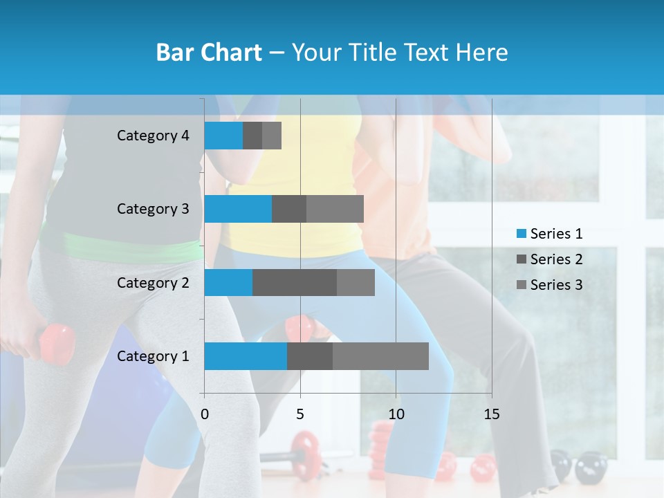 Women Fitness Aerobics PowerPoint Template
