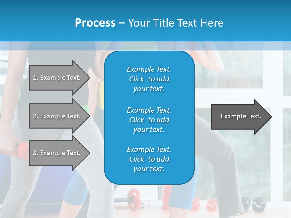 Women Fitness Aerobics PowerPoint Template