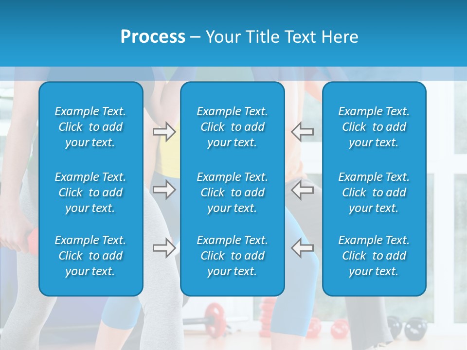 Women Fitness Aerobics PowerPoint Template