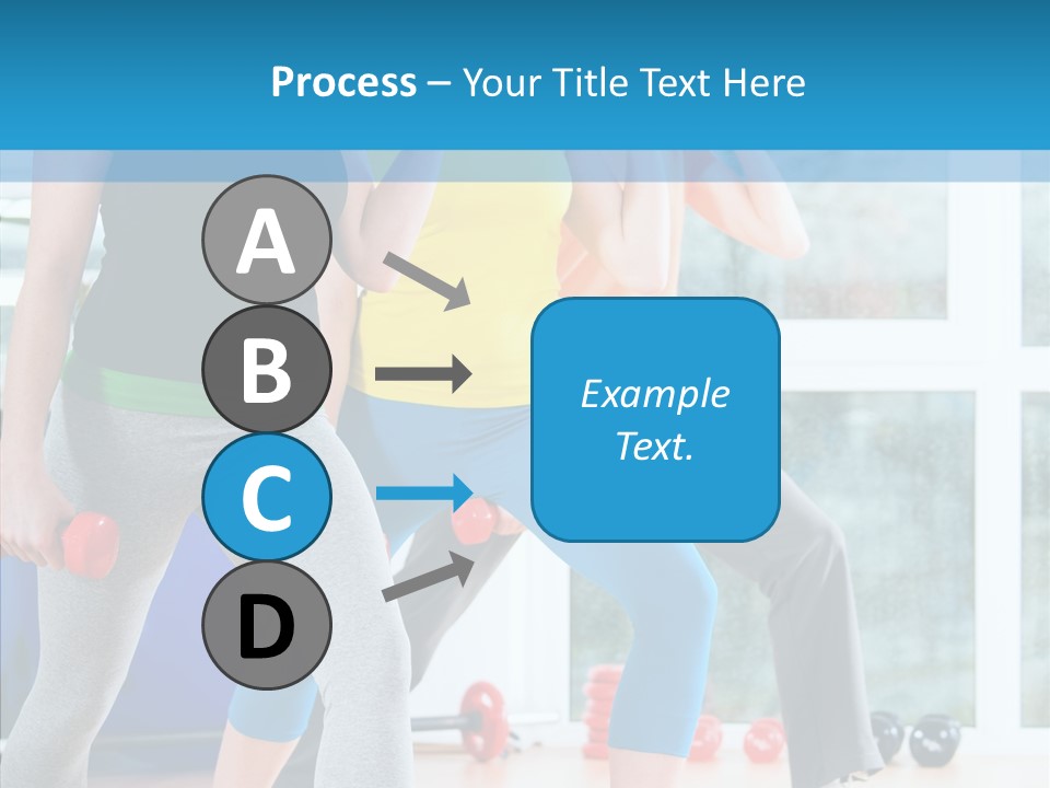 Women Fitness Aerobics PowerPoint Template