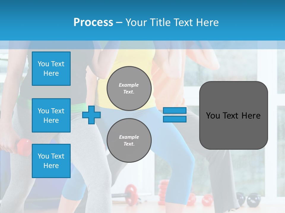 Women Fitness Aerobics PowerPoint Template