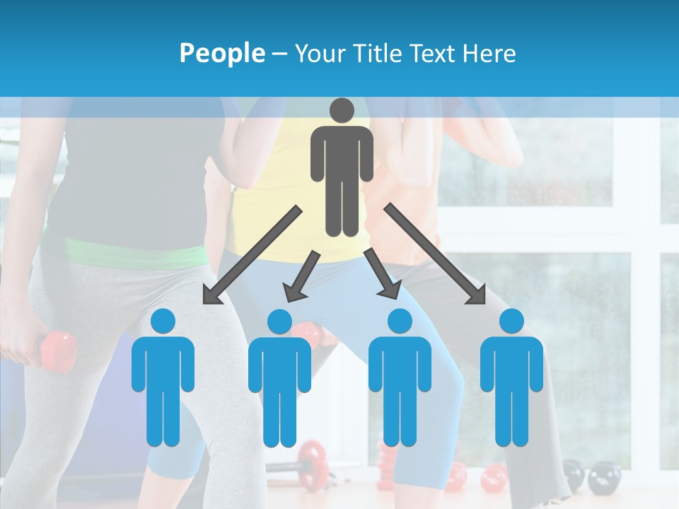 Women Fitness Aerobics PowerPoint Template